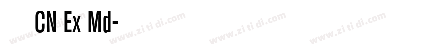 有愛圓體 CN Ex Md字体转换